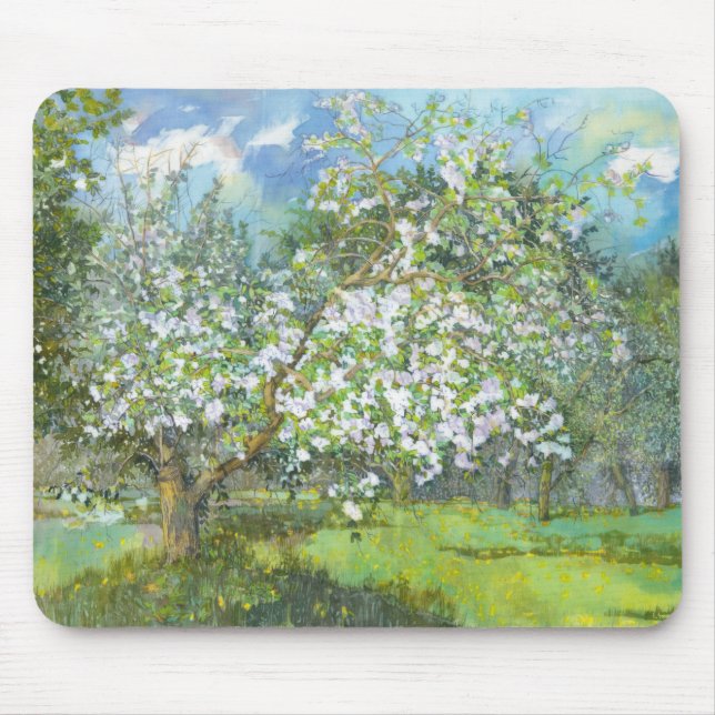 Mousepad Jardim florescente (Frente)