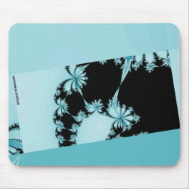 Mousepad Jardim fractal lagoa