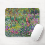 Mousepad Jardim Íris Em Giverny Por Claude Monet<br><div class="desc">O Jardim Íris em Giverny pintado por Claude Monet. Cerca de 1900. Esta imagem está no dominio público.</div>