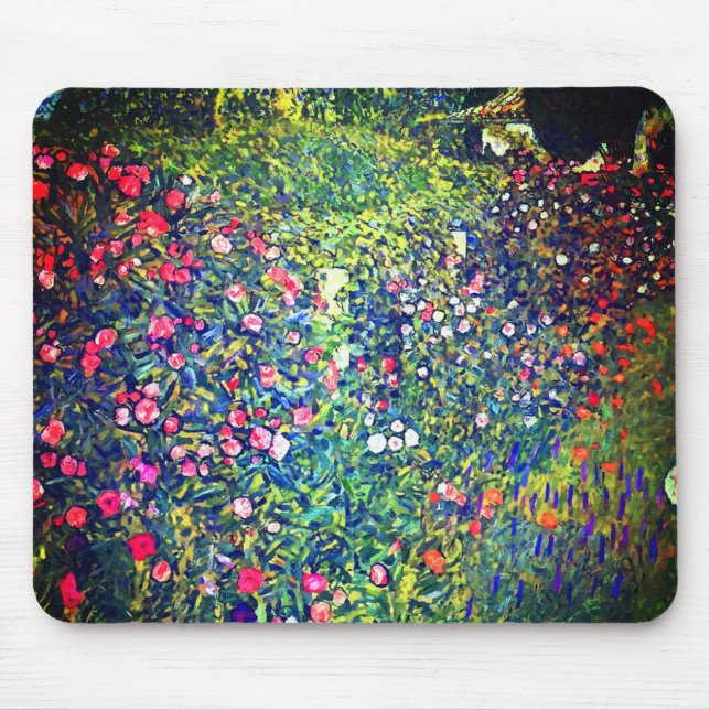 Mousepad Jardim Italiano Gustav Klimt (Frente)