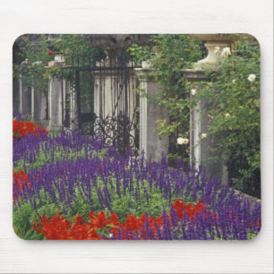 Mousepad Jardim no Palácio Mirabell, Salzburgo, Áustria