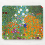 Mousepad Jardim pelo vintage de Gustavo Klimt floral<br><div class="desc">Arte do vintage de Bauerngarten/jardim/jardim da casa de campo pintada em 1905 pelo Symbolist & pelo artista austríacos Gustavo Klimt de Nouveau da arte (1862-1918)</div>