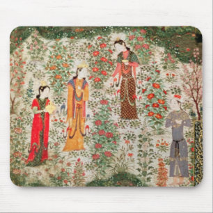 Mousepad Jardim persa, século XV (w/c no papel)