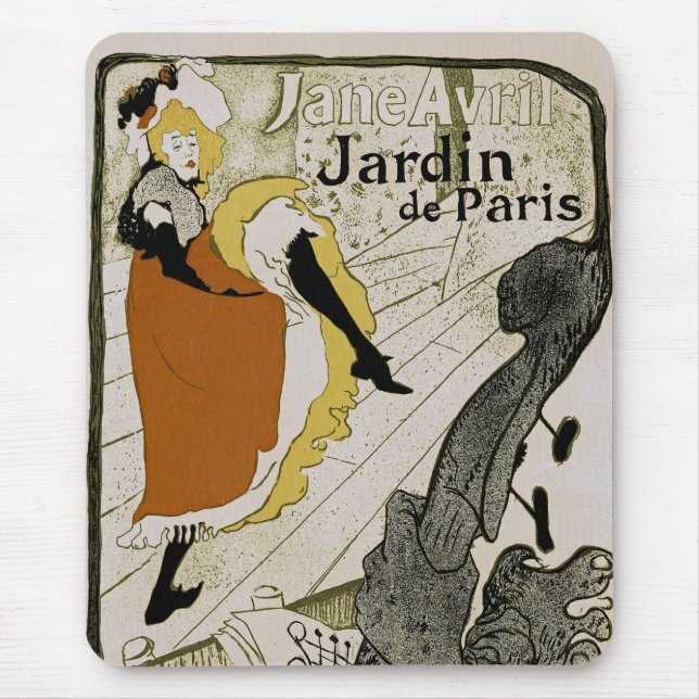 Mousepad Jardin de Paris (Frente)