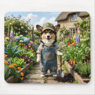 Mousepad Jardineiro Corgi
