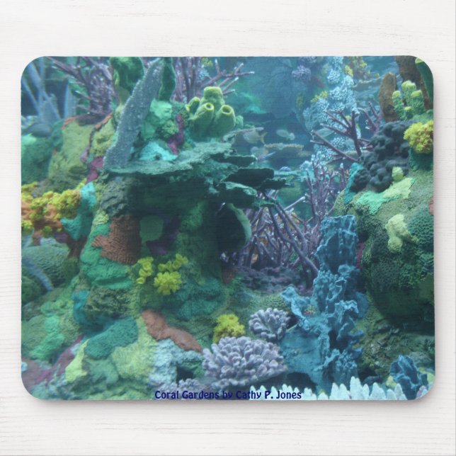 Mousepad Jardins corais (Frente)