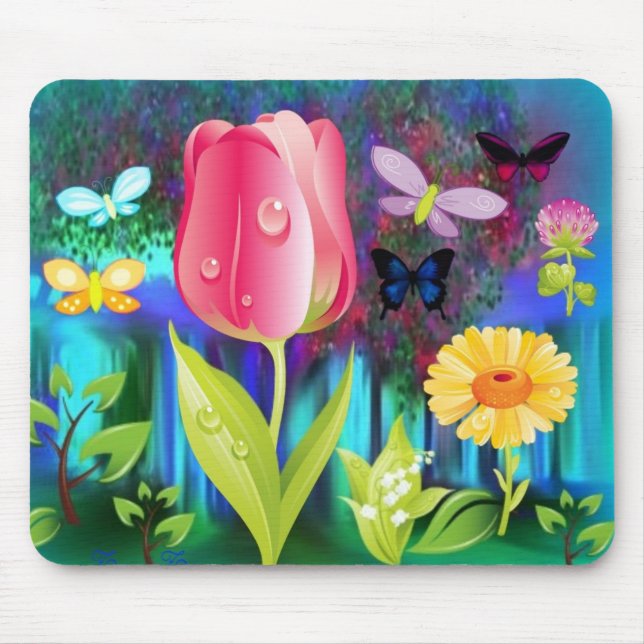Mousepad Jardins Fairland (Frente)