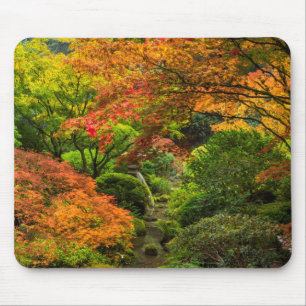Mousepad Jardins Japoneses no Outono em Portland, Oregon 2
