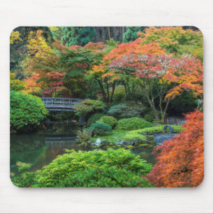 Mousepad Jardins Japoneses no Outono em Portland, Oregon 3