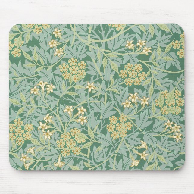 Mousepad Jasmim por William Morris (Frente)