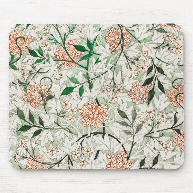 Mousepad Jasmine por William Morris (Frente)