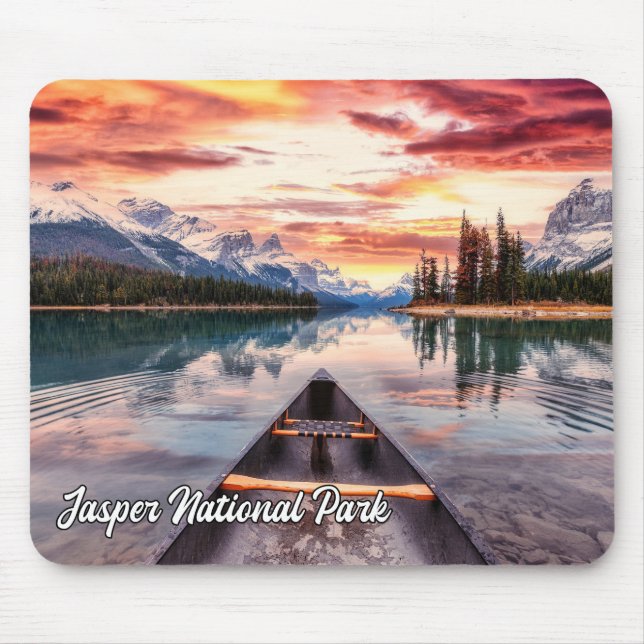 Mousepad Jasper National Park, Alberta, Canadá (Frente)