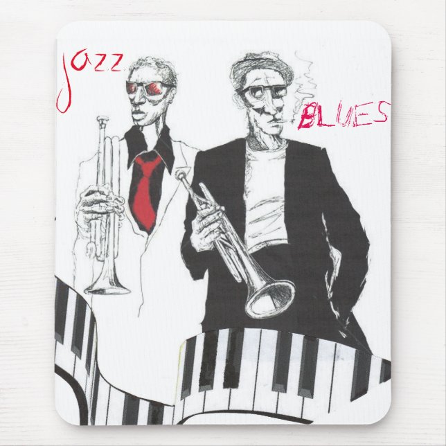 Mousepad jazz blues (Frente)