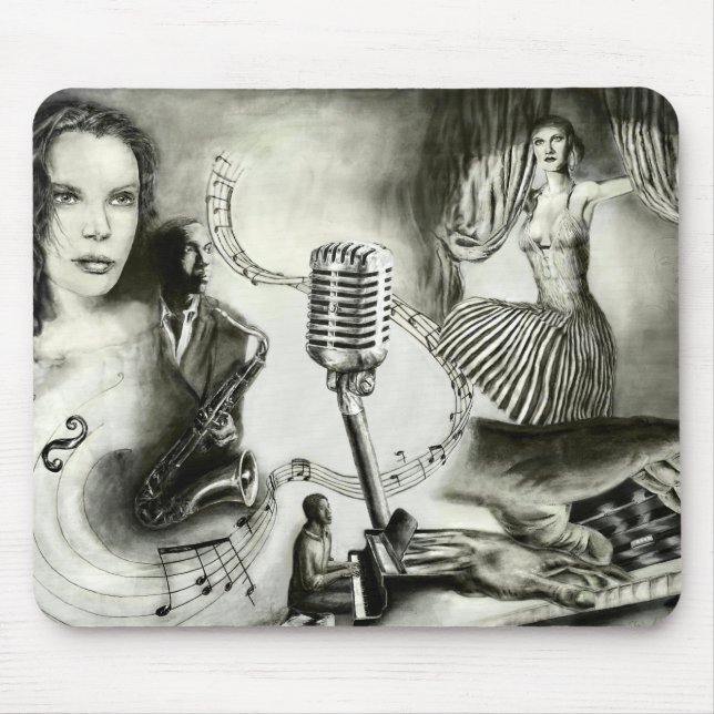 Mousepad Jazz grande (Frente)