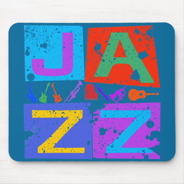 MOUSEPAD JAZZ RETRO (Frente)
