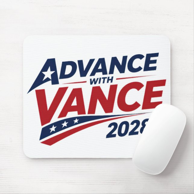 Mousepad JD Vance Para Eleição 2028 (Com mouse)