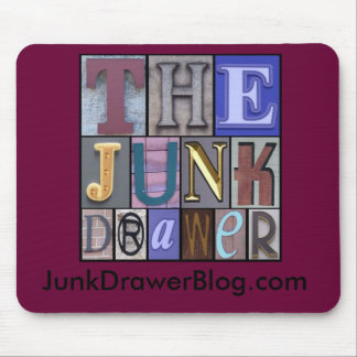 Mousepad JDLogo, JunkDrawerBlog.com