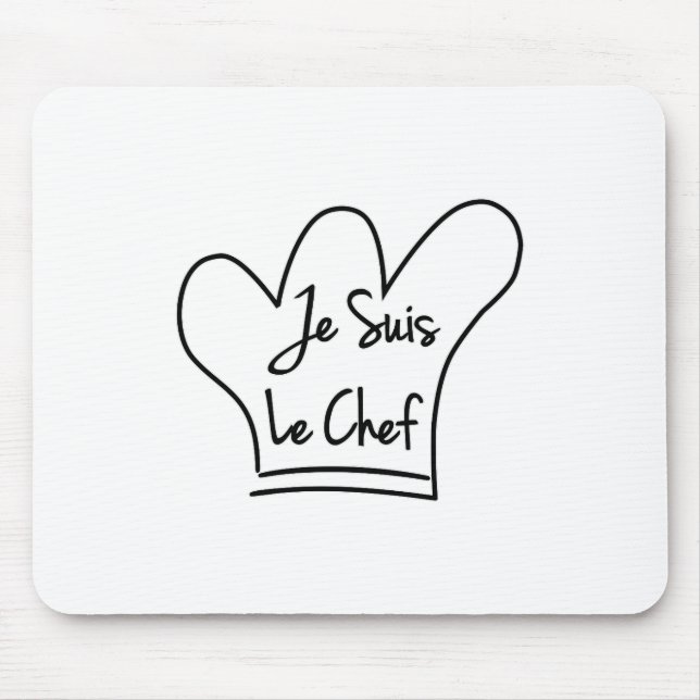 Mousepad Je Suis Le Chef (Frente)
