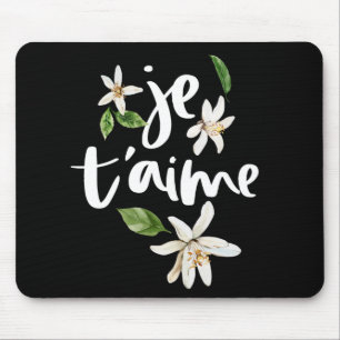 Mousepad Je t-aim sinal francês