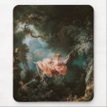 Mousepad Jean-Honoré Fragonard's The Swing<br><div class="desc">The Swing,  também conhecido como The Happy Acidents of the Swing,  cerca de 1767. Jean-Honoré Fragonard (5 de abril de 1732 - 22 de agosto de 1806) era um pintor e imprimor francês cujo falecido modo Rococo se distinguia por facilidades,  exuberância e hedonismo notáveis.</div>