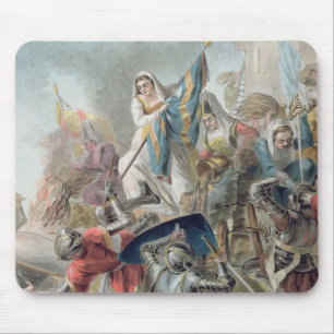 Mousepad Jeanne Laisne melhora um padrão contra os homens
