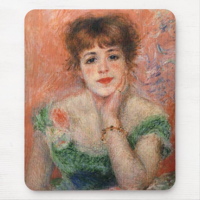 Mousepad Jeanne Samary em um Vestido Baixo Pescoço (por Ren (Frente)