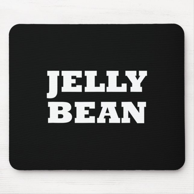 Mousepad Jelly Bean Halloween Fácil Festa de Festas Fofas (Frente)