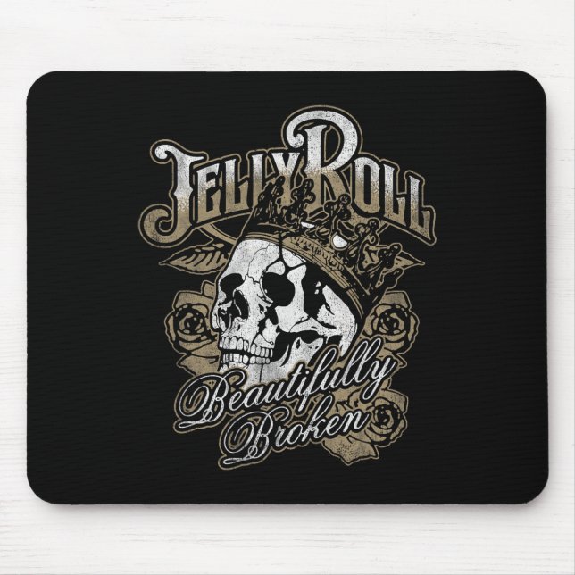 Mousepad Jelly Roll - Beleza Quebrada (Frente)