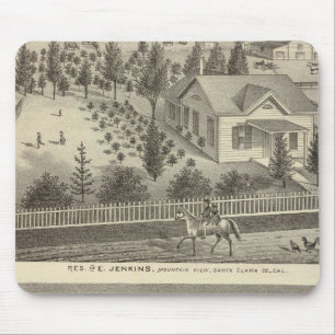 Mousepad Jenkins, residências de Snyder