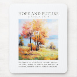 Mousepad Jeremiah 29:11 Porque eu sei os planos que tenho p