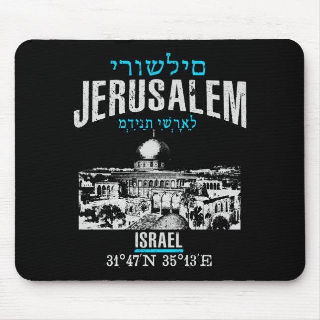 Mousepad Jerusalém (Frente)