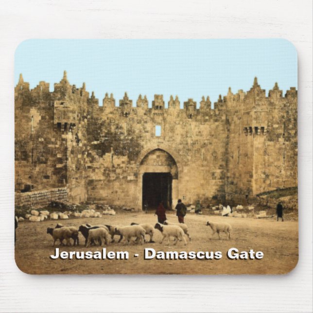 Mousepad Jerusalém - Porta de Damasco (Frente)