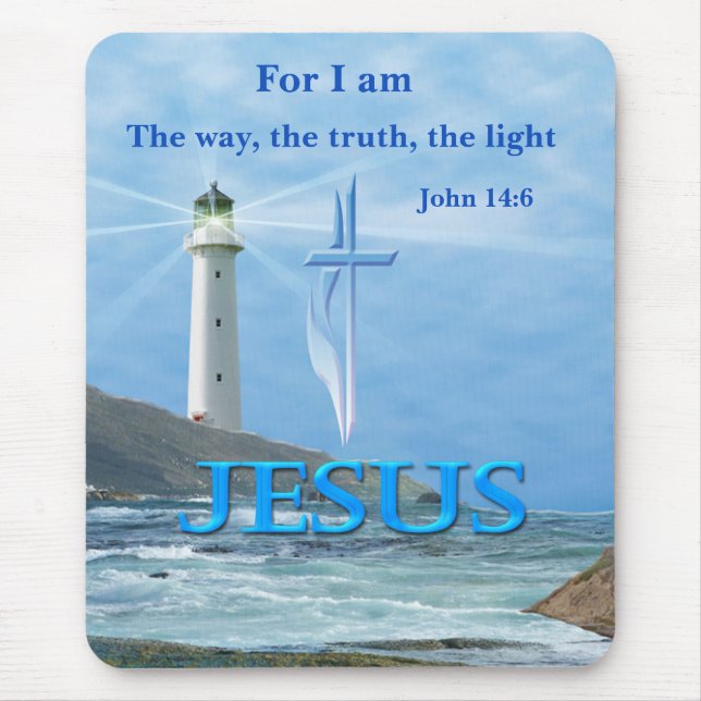 Mousepad Jesus (Frente)