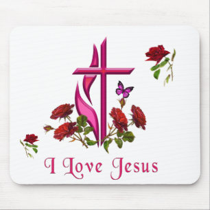 Mousepad Jesus