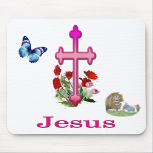 Mousepad Jesus