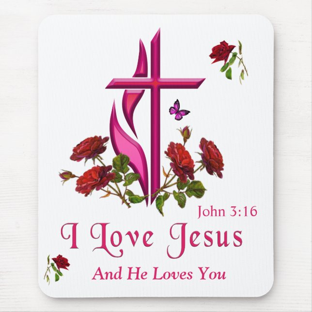 Mousepad Jesus (Frente)