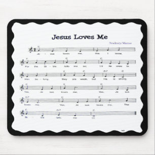 MOUSEPAD JESUS AMA ME-MOUSEPAD