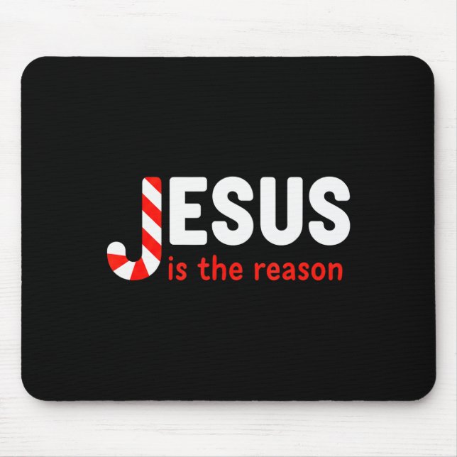 Mousepad Jesus Cristão É A Razão Da Temporada Chris (Frente)