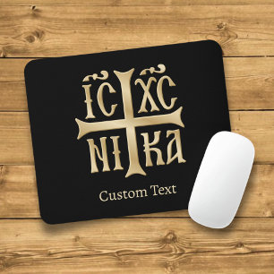 Mousepad Jesus Cristo Conquista Emblem