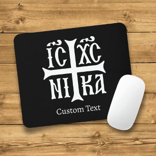 Mousepad Jesus Cristo Conquista Emblem