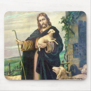 MOUSEPAD JESUS CRISTO O BOM PASTOR MOUSEPAAD