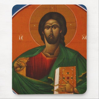 MOUSEPAD JESUS CRISTO ORTODOXO GREGO DO ÍCONE