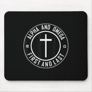 Mousepad Jesus Cruzando Círculos Engraçado Alfa E Ômega - P