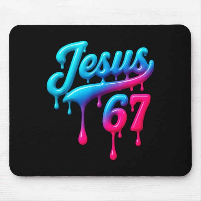Mousepad Jesus Drip  (Frente)