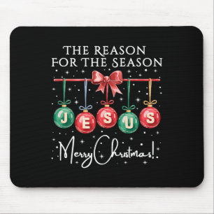 Mousepad Jesus É A Razão Para A Época, Chris Religioso