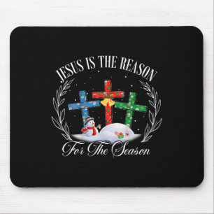 Mousepad Jesus É A Razão Para A Época Da Fé Cristã