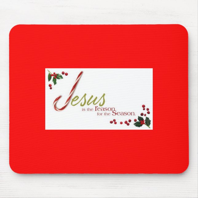Mousepad Jesus é a razão para o tapete do rato da estação (Frente)