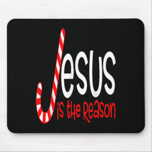Mousepad Jesus É A Razão Religiosa Cristã Natal