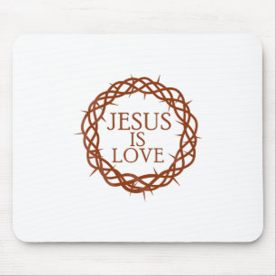 Mousepad Jesus é amor