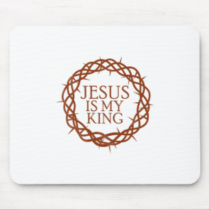 Mousepad Jesus é meu rei